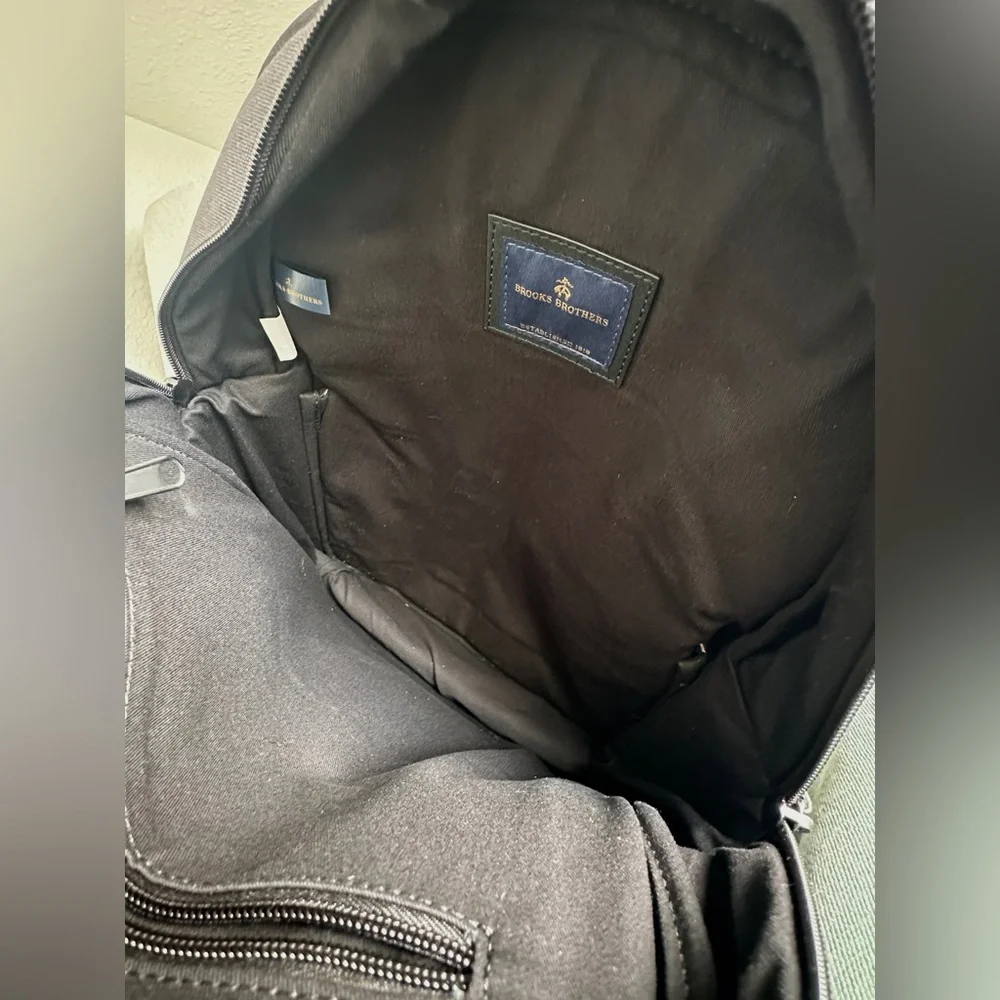 Brooks Brothers GRANT Dual‎ Handle Backpack NWOT
